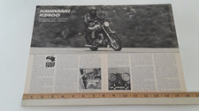 1979 KAWASAKI KZ400 - SPECIFICATIONS - ORIGINAL 1979 ARTICLE picture