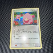 Pokemon TCG Chansey Stamped EX Unseen Forces 20/115 Reverse Holo Rare 2005 Ita picture