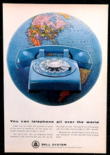 Bell Telephone Original 1965 Vintage Print Ad Wall Art picture