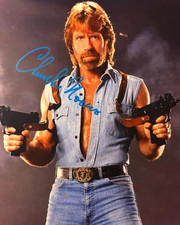 CHUCK NORRIS Signed Walker: Texas Ranger 8x10 Authentic Original Autograph + COA picture