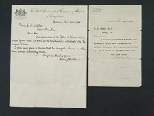 1888 antique PHARMACY BOARD LETTERS jermyn pa JOHN M GRAVES re CERTIFICATION  picture