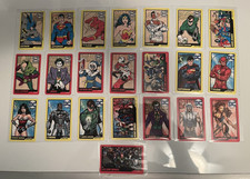 Lot 22 DC Comics Arcade Coin Pusher Cards Series 1 &2 Super Heroes And Villains picture