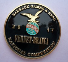 Fernet Branca Barback Games & Expo 2017 National Competition Challenge Coin picture