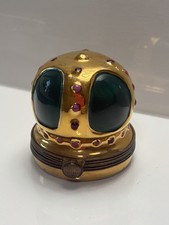 Vintage Genuine Peint Main Limoges Gold Crown picture
