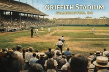 Griffith Stadium, Washington, DC MODERN Postcard Baseball B461 picture