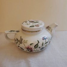 Vintage Andrea By Sadek Buckingham Floral Porcelain Teapot w/Lid picture