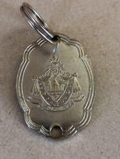 Vintage Original Beverly Hills Hotel Room Key Fob California 90210 USA picture