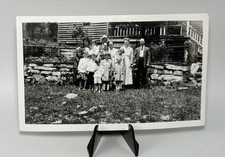 Vintage 1960s Reprint McDonalds Mill Virginia Family Group Photo 1918 picture