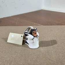 Navajo Christmas Ornament Handcrafted Ceramic Angel Artist Cheryl Tyler picture