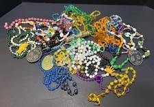Vintage Mardi Gras Lot: 1983 REX Crown, 1977 ENDYMION Dollar, ZULU & Faux Ivory picture