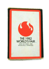 Vintage The 1982 World's Fair Playing Cards with Sleeve Congress 1 Deck  EUC picture