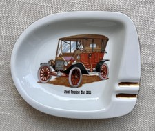 Rare Vintage Ucagco Japan 1911 Ford Touring Car Double Rest Collectible Ashtray picture