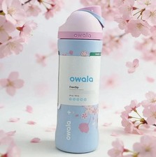 2026 Starbucks x Owala Sakura 24oz Insulated Water Bottle Straw Cup Limited Edit picture