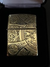 ZIPPO LIGHTER RARE 4-SIDE ZIPPO NEW picture