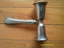 Vintage REMY MARTIN Silverplate Double Jigger Measure Barware *EXCELLENT SHAPE* picture
