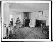 Photo:Washington's Room at Mount Vernon Interior c1910s picture