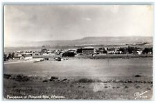 c1940's View Of Panorama Of Medicine Bow Wyoming WY Sanborn RPPC Photo Postcard picture