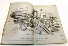 Old 1945 IHC McCormick-Deering Harvester-Thresher No. 52-R Antique Owners Manual picture