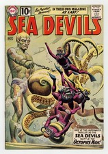 Sea Devils #1 VG 4.0 1961 picture