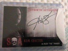 2015 Cryptozoic Kim Coates as Alex Tig Trager Auto Card Seasons 6 & 7 Autograph picture