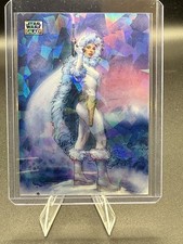 2026 Topps Galaxy Star Wars Padme A Chilly Reception Atomic Refractor /150 #69 picture