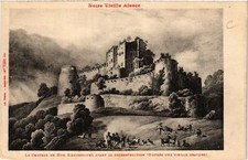 Old postcard AK Notre-Vieille Alsace castle of HOH KOENIGSBURG before its recon (367216) picture