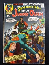 Superman's Pal Jimmy Olsen #134 1970 1st Cameo App. Darkseid Jack Kirby VG *A17 picture