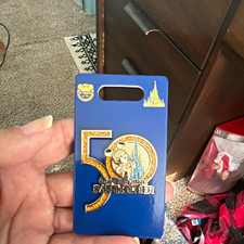 Disney WDW 50th Anniversary Passholder Mickey Mouse Glitter Single Pin picture