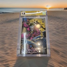 CGC Signature Series  THE JOKER 80TH ANNIVERSARY 9.8 NM/MT SIGNED NEAL ADAMS RIP picture