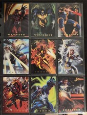 1994 Marvel Fleer Flair Power Blasts Inserts Lot Of 9 (See Description) picture