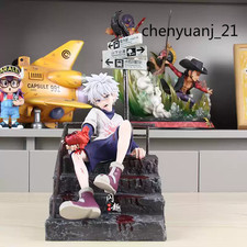 Hunter × Hunter Killua Zoldyck Figure 34cm 1/6 Anime Statue Desk Decoration Gift picture