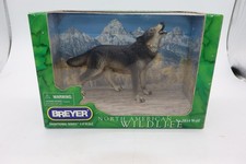 Breyer Wolf #3814 Grey Matte Other Animals Regular Run 2005–2006 New Open Box picture