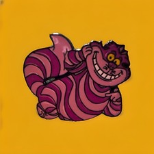 Disney Franchise Alice in Wonderland Movie Cheshire Cat Theme Single Enamel Pin picture