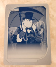 2026 Upper Deck Platinum DC THE PENGUIN #95 Cyan Printing Plate 1/1 One of One picture