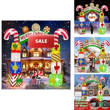 Kalolary 10FT Christmas Inflatable Archway Gift Boxes picture