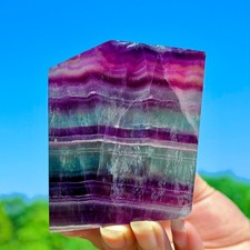 1.76LB Rare Natural Fluorite Quartz Crystal Freeform Mineral Specimen Healing picture