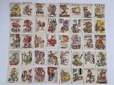 Vintage 1971 Donruss Odd Rods All Star Sticker Card Lot Of 40 Cards No Duplicate picture