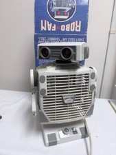 VTG 1986 Robeson Robo The Fan Frigid Fan Light Up Eyes Oscillates Fully Works picture