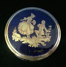 Vintage Patrys French Limoges Powder Compact picture