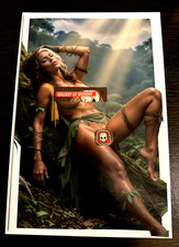 DEVIANT NATION #1 SHEENA EXCLUSIVE NUDE VIRGIN COA NUMBERED LTD 100 NM+ picture