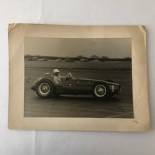 Vintage BRM 1954 Racing Photo Photograph Ron Flockhart Snetterton Spring Meet  picture