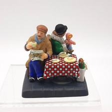 Department 56 Christmas In The City Sidewalk Coffee Break Family Porcelain Small picture