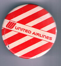 Vintage pinback UNITED AIRLINES premium Aviation pin button picture