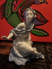  ROSENTHAL HAND-PAINTED PORCELAIN LADY FIGURINE picture