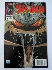 Spawn #4 1992 Image Newsstand Todd McFarlane Early Spawn VF- picture