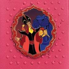 Disney Villains And Henchman Jafar Iago Aladdin Pin PALM Pink Ala Mode picture