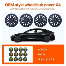 Hubcaps 18 Inch 4PCS for Tesla Model 3 New Cyclone model Hubcaps picture