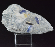 Benitoite, Neptunite, Dallas Gem mine, California picture
