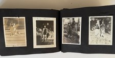 Vintage Photo Album 1910s Hibbing Minnesota Boston Terriers 125+ Americana  A18 picture