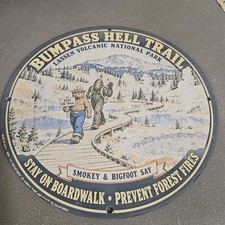VINTAGE 1956 BUMPASS HELL TRAIL 12